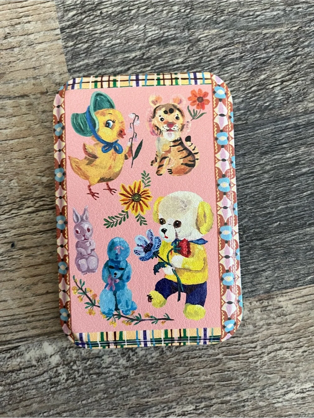 Nathalie Lete! Compact mirror, card holder. Japan Import. Anthropomorphic Toys
